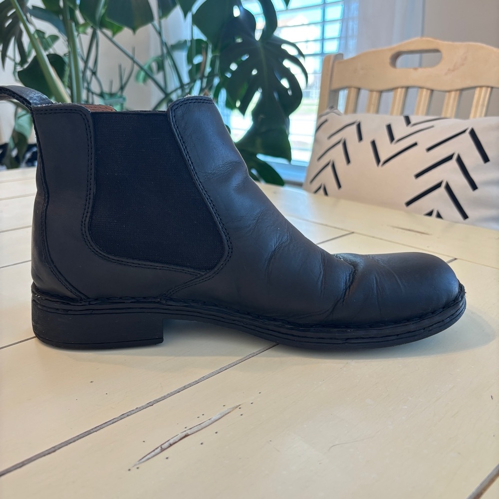 B.O.C. BORN Concept Men’s Leather Chelsea Boot Size 10/42 Black - Picture 5 of 13